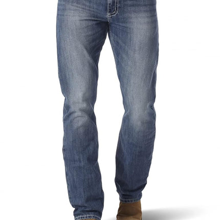 Wrangler Men's 20x No. 42 Vintage Boot Cut Jean20 Jeans, Light Blue, 36W / 32L