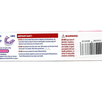Fixodent 83515968 Denture Adhesive 9.6 oz.