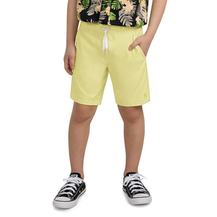 Hurley Boys' H20-dri Pull on Shorts, Heavenly Yellow, 2T