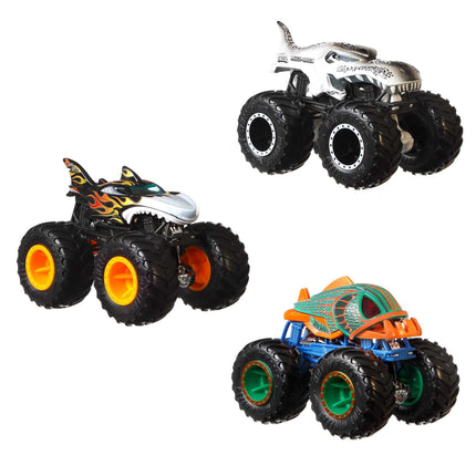 Hot Wheels Monster Trucks Creature 3-Pack of 1:64 