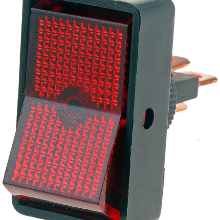 Dorman 85945 Red Rectangular Style Switch