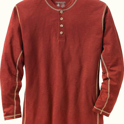 Legendary Whitetails Men's Maverick Slub Henley Sh