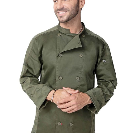 Chef Works Mens Mojave Coat, Olive, 3XL