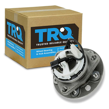 TRQ Front Wheel Bearing & Hub Assembly with ABS Se