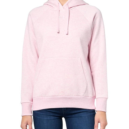 Under Armour Women's Rival Fleece Hoodie, (521) Purple Luxe Light Heather / / Purple Luxe, XXL