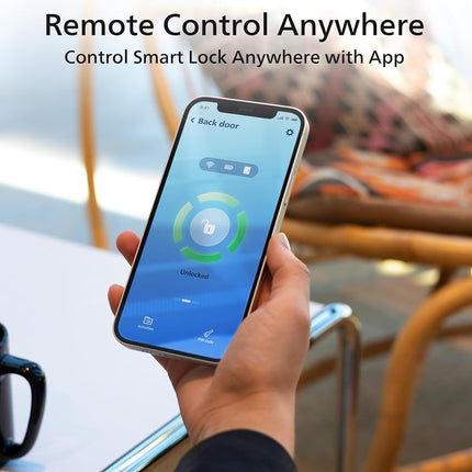 Philips Wi-Fi Gateway, Keyless Entry Remote Control and Bluetooth Lock Management, WiFi Bridge, Works with Alexa Google Home for Voice Control