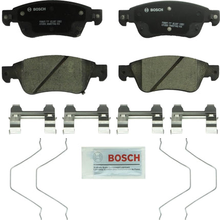 BOSCH BC1287 QuietCast Premium Ceramic Disc Brake Pad Set - Compatible with Select Infiniti G35, G37, Q60; FRONT