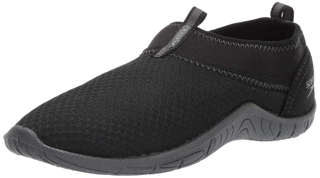 Speedo Baby Tidal Cruiser Watershoe, Black/Dark Gull Grey, 4/5 Regular US Toddler