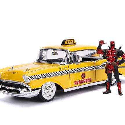 Jada 1:24 Deadpool Taxi w/Figure