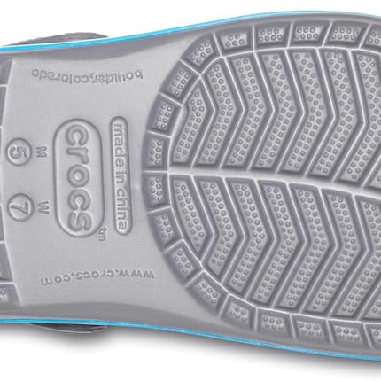 Crocs Unisex Crocband Clogs, Charcoal Ocean, 3 UK Men/ 4 UK Women