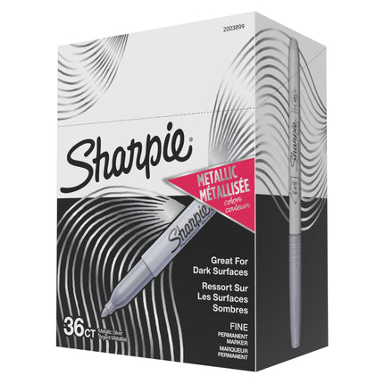 Sharpie Metallic Permanent Markers, Fine Point, Me
