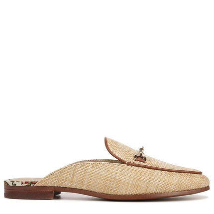 Sam Edelman Women's Linnie Ballet Flat, Bleached Beechwood Woven, 3 UK