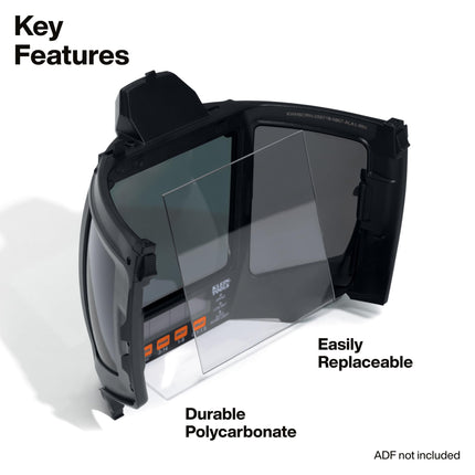 Klein Tools KWHISHIELD Welding Helmet Inner Shield Replacement, Clear Inner Shield, Welding Helmet Accessories, 5-Pack