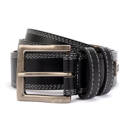 Caterpillar mens Triple Edge Stitch BeltBelt, Blac