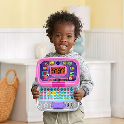 Computadora portátil VTech Play Smart para preescolares - Rosa