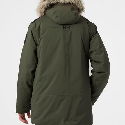 Helly Hansen Men's Reine Parka, Green, M