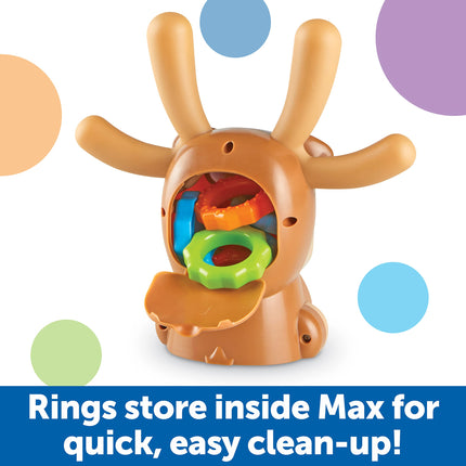 Learning Resources Max the Fine Motor Moose, Fine Motor Toy for Toddlers, Ages 18 mos+