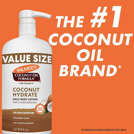 Palmer's Coconut oil formula coconut oil body lotion value size, 33.8 Ounce
