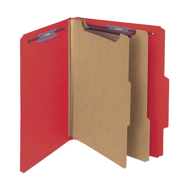 Smead Pressboard Classification File Folder with S