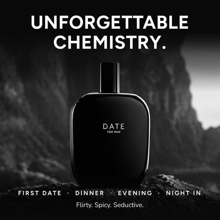 Fragrance One Date Extrait De Parfum Spray by Jeremy Fragrance for Men, 3.4 Ounce