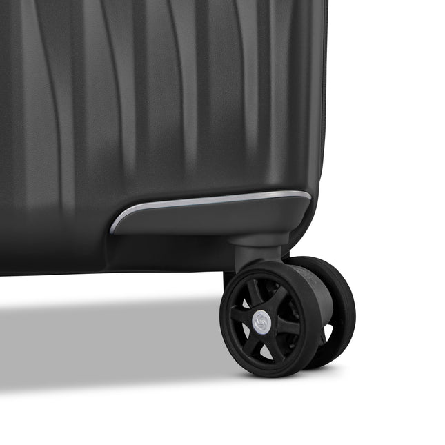 Samsonite Uplift Hardside, Negro Fantasma, Equipaje de Mano 19 Pulgadas, Uplift Hardside