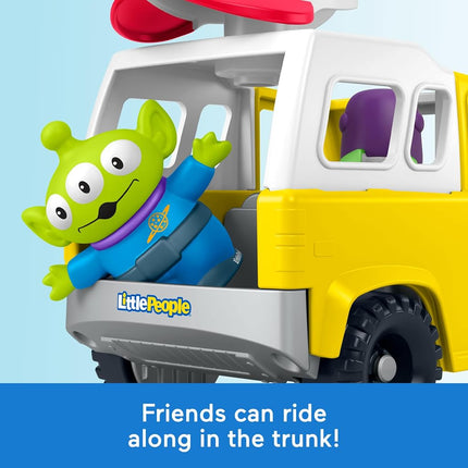 Fisher-Price - Disney and Pixar Toy Story Pizza Planet Truck Children's Toy with Buzz Lightyear and Alien Figures for Children from 18 Months