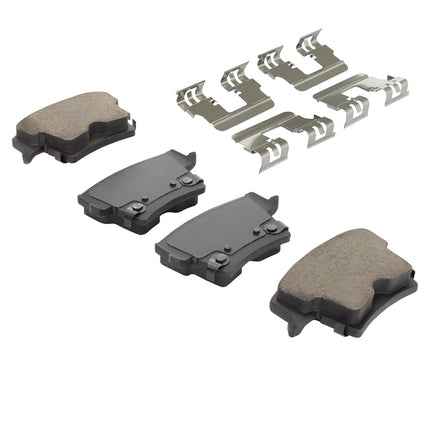 QUALITY-BUILT Premium Rear Brake Pads for 05-21 Dodge, BP1057 Ceramic