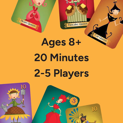 Gamewright | Sleeping Queens | Card Game | Ages 8+ | 2-5 Players | 20 Minutes Playing Time
