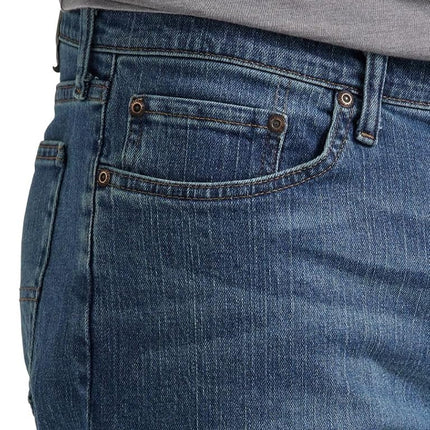 Wrangler Authentics Men's Regular Fit Comfort Flex Waist Jean, Blue Ocean, 29W x 32L