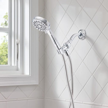 Moen 20016 Ignite Dual Hand Held and Multi Function Shower Head Combo Package with Hose and Diverter, Chrome