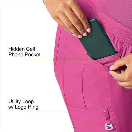 Calvin Klein WonderWink Women's Maternity Jogger Pant, Hot Pink, Small
