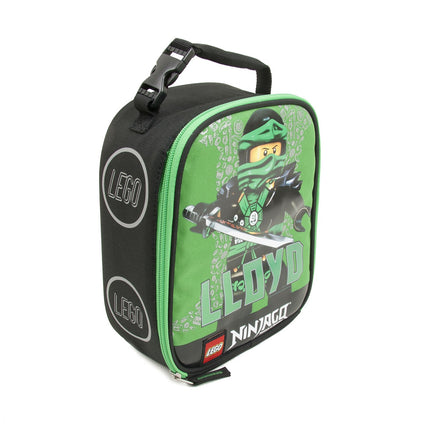 LEGO NINJAGO Lloyd Hero Eco Mochila Vertical para Almuerzo, Verde, Talla Única
