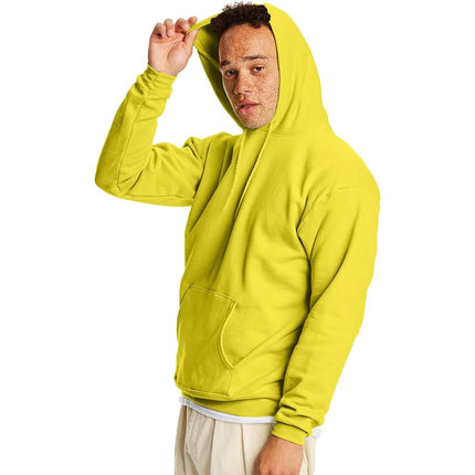 Hanes Men's Pullover Ultimate Heavyweight Fleece Hoodie,Yellow,XX-Large