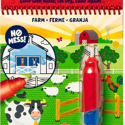 Melissa & Doug On the Go Water Wow! Reusable Water-Reveal Activity Pad - Farm