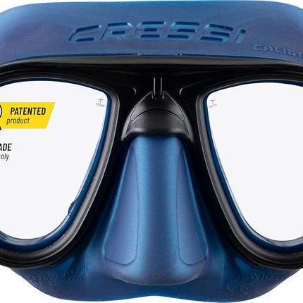 Cressi Calibro Diving Mask - Blue Nery, Uni