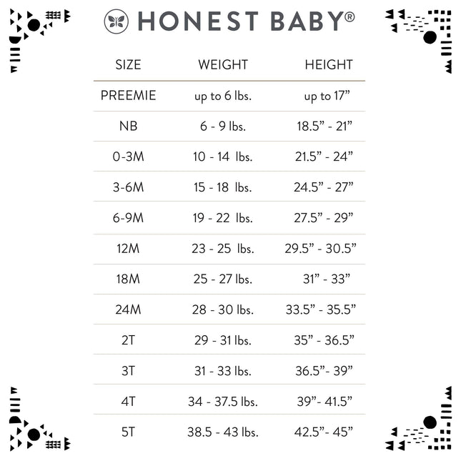 HonestBaby Multipack Short Sleeve T-Shirt Tee 100% Organic Cotton Infant Baby, Toddler, Little Kids Boys, Girls, Unisex, Ombre Blues, 7 Years