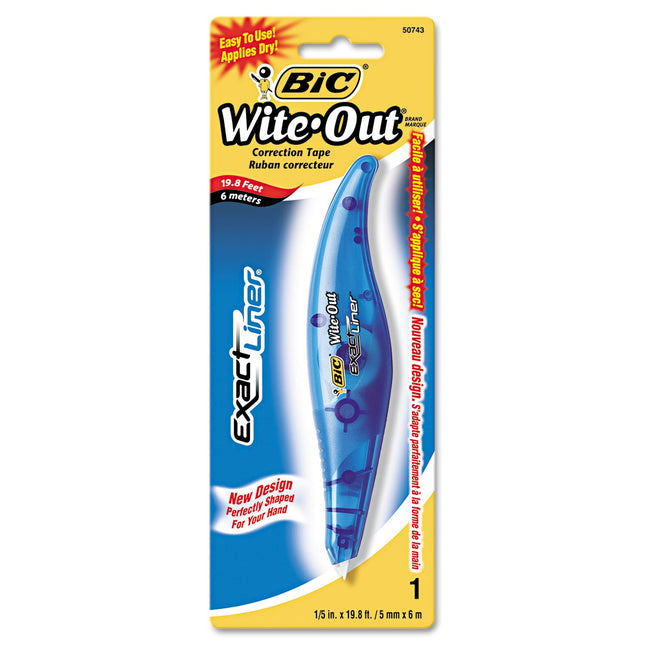 BIC White-Out Exact Liner Correction Tape Pen, Non
