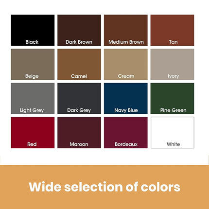 Furniture Clinic Leather Repair Paint, Color and Finish, Dark Grey