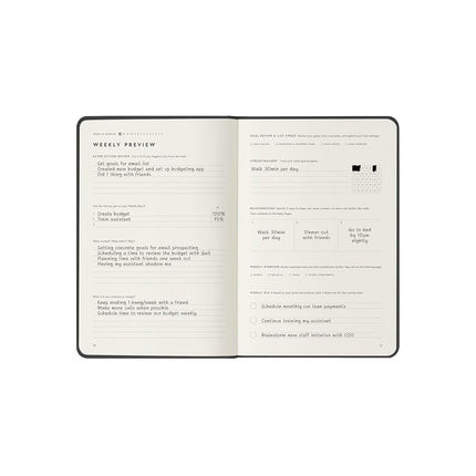 Full Focus Gray Linen Planner by Michael Hyatt - The #1 Daily Planner to Increase Focus, Eliminate Overwhelm, and Achieve Your Biggest Goals - Hardcover