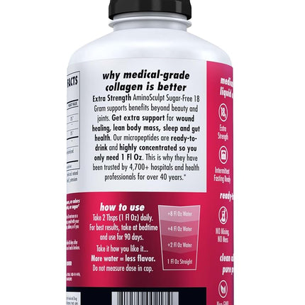 Health Direct - AminoSculpt Sugar-Free Collagen Smooth Mango - 30 fl. oz.