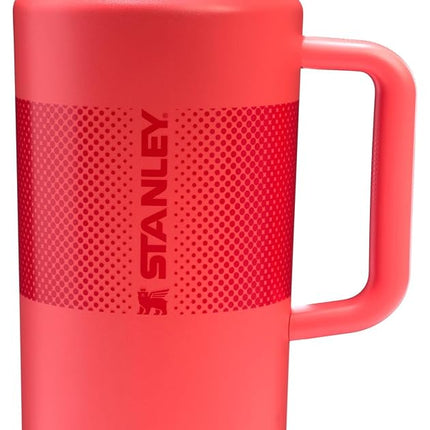 Stanley Quencher Pro Tour Flipstraw Tumbler, 1.8 L, Hot Coral Fade (BOX)