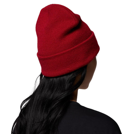 Columbia Unisex City Trek Heavyweight Beanie, Beanie, Red Dahlia, Heritage, O/S