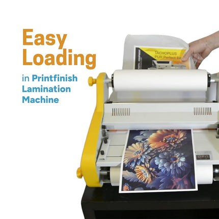 Printfinish Soft Touch Laminating Film Core Lamination Sheets - Scratch and Tear Resistant Lamination Films - Perfect for Business Cards Brochures Book Covers Business Cards