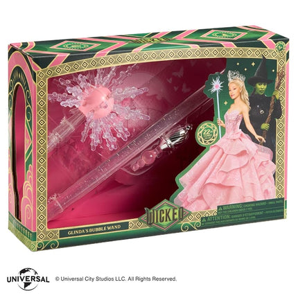The Noble Collection Wicked Glinda's Bubble Wand Movie-Inspired Design Unisex 5+ 22 Inches
