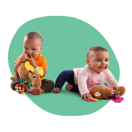 Lamaze Clip and Go Muffin The Moose Soft Toy