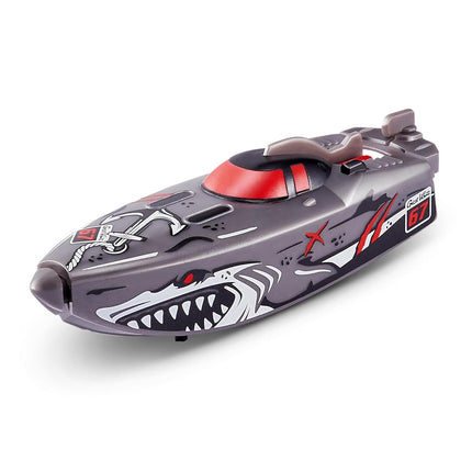 robo ALIVE ZURU Robo Boat, Tiger Shark & Shark, 2 Pack, Toys for Boys, Bath & Pool (Amazon Exclusive)