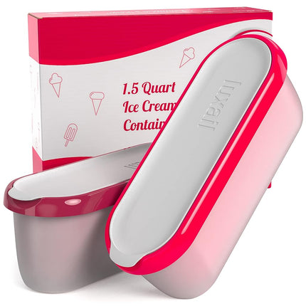 Ice Cream containers for homemade ice cream, Reusa