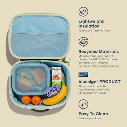 Hydro Flask Lunch Box for Kids Unisex Girls Boys Lunch Box Insulated Lunch Bag for School in Koala Grey