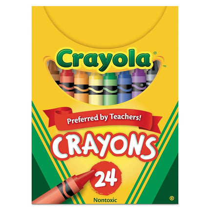 Classic Color Pack Crayons, Tuck Box, 24/Box