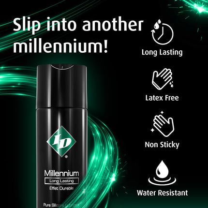 ID Millennium 4.4 FL. OZ. Silicone-Based Personal Lubricant